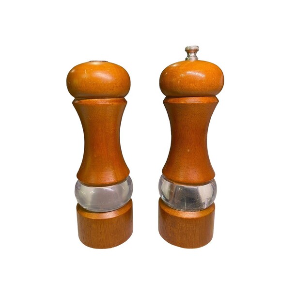 Olde Thompson Pepper Mill & Salt Shaker Dover Walnut - Since 1944, 7.5" - Picture 9 of 10